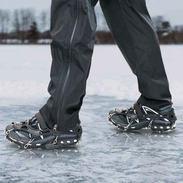 Artigli di ghiaccio per scarpe Nero S