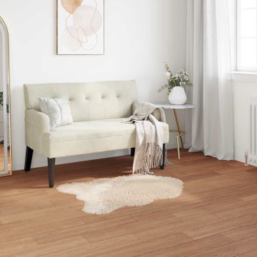 Tappeto in finta TAFALLA Beige 60 x 90 cm Poliestere