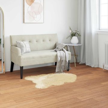Tappeto in finta TAFALLA Crema 60 x 90 cm Poliestere