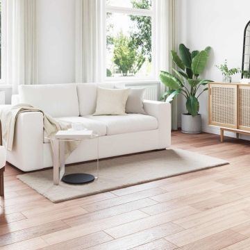 Tappeto antiscivolo in sintetica di coniglio OLITE Beige