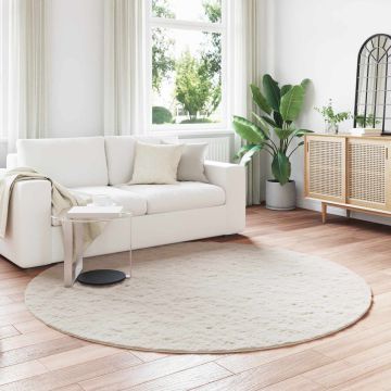 Tappeto antiscivolo in sintetica di coniglio OLITE Beige
