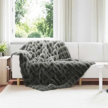 Coperta antiscivolo in sintetica di coniglio Olite 4 pz