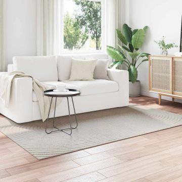 Tappeto per uso interno ed esterno PALMERAS Crema 200 x 140 cm