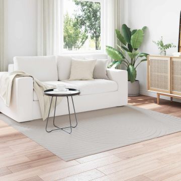 Tappeto per uso interno ed esterno PALMERAS Crema 120 x 120 cm