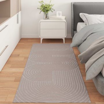 Tappeto per uso interno ed esterno PALMERAS Beige 150 x 80 cm