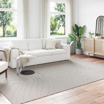 Tappeto per uso interno ed esterno PALMERAS Crema 340 x 240 cm