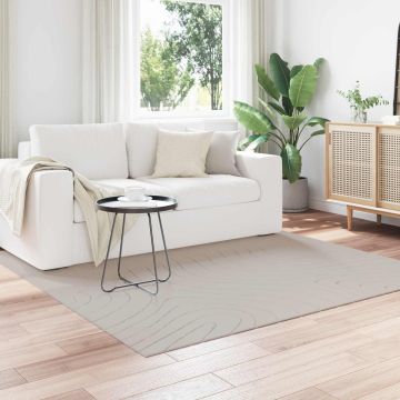 Tappeto per uso interno ed esterno PALMERAS Crema 120 x 120 cm