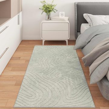 Tappeto per uso interno ed esterno PALMERAS Verde 80 x 150 cm