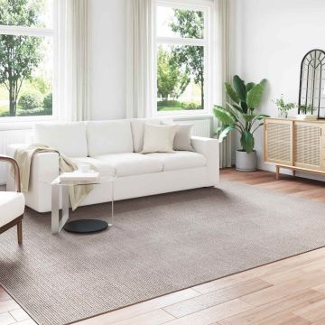 Tappeto per interni LUGO Crema e Taupe 240 x 340 cm Poliestere