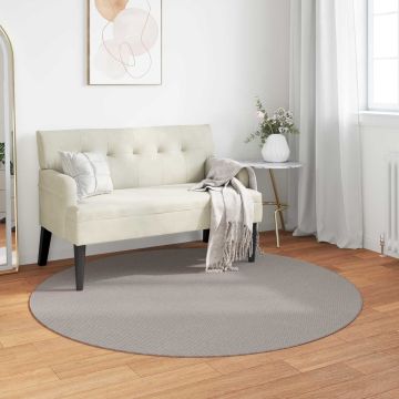 Tappeto per interni LUGO Crema e Taupe Ø 200 cm Poliestere
