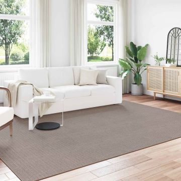 Tappeto per interni LUGO Crema e Taupe 240 x 340 cm Poliestere