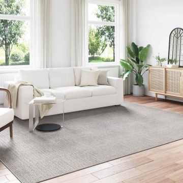 Tappeto per interni LUGO Crema e Grigio 280 x 200 cm Poliestere