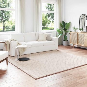 Tappeti per area Quadrato SIROLO Beige 240 x 240 cm Poliestere