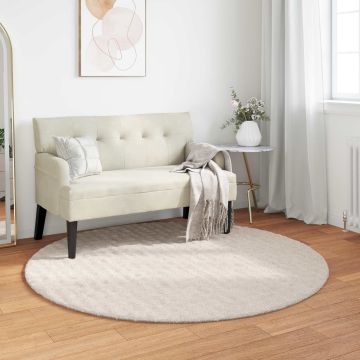 Tappeti per area Rotondo SIROLO Beige Ø 160 CM Poliestere