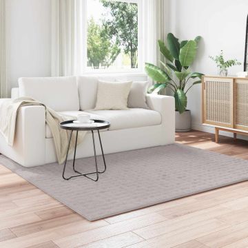 Tappeti per area Quadrato SIROLO Sabbia 120 x 120 cm Poliestere