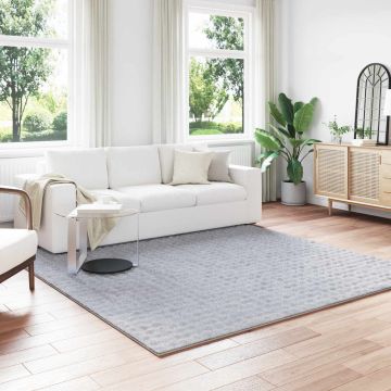 Tappeti per area Quadrato SIROLO Grigio 240 x 240 cm Poliestere