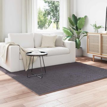 Tappeti per area SIROLO Antracite 120 x 120 cm Poliestere