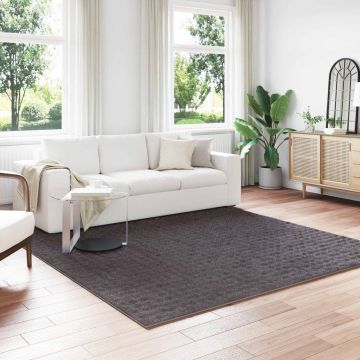 Tappeti per area SIROLO Antracite 240 x 240 cm Poliestere