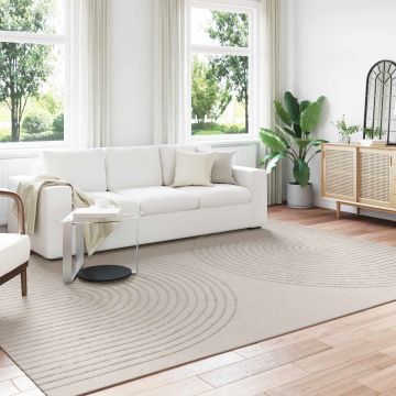 Tappeto per interni GALATI Crema 280 x 200 cm Poliestere