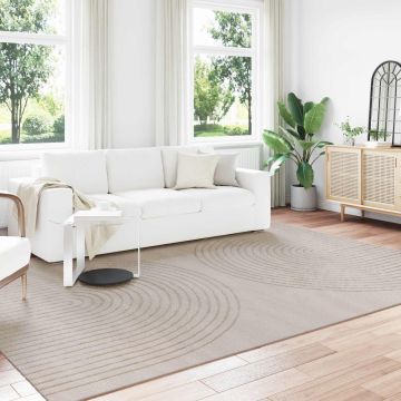 Tappeto per interni GALATI Beige 340 x 240 cm Poliestere
