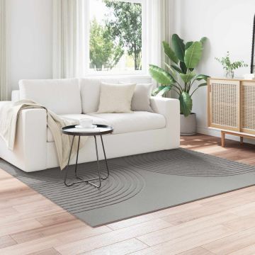 Tappeto per interni GALATI Grigio 200 x 200 cm Poliestere
