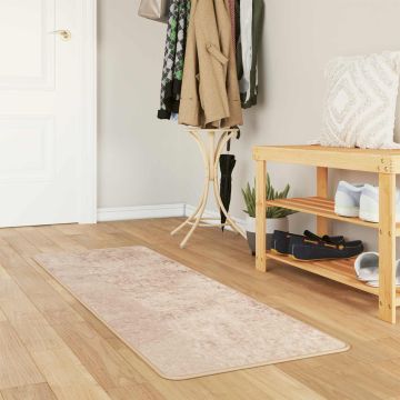 Tappeto Antiscivolo MARSA Beige 50 x 150 cm Poliestere e PVC