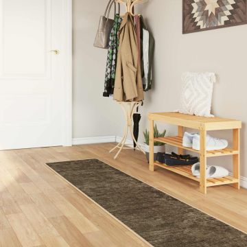 Tappeto Antiscivolo MARSA Verde Foresta 50 x 450 cm Poliestere e PVC