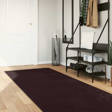 Tappeto Antiscivolo MARSA Antracite 100 x 350 cm Poliestere e PVC