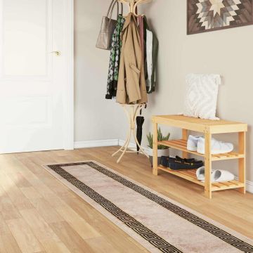 Tappeto Antiscivolo MARSA Nero 50 x 250 cm Poliestere e PVC