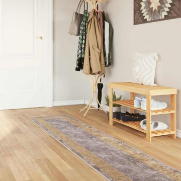 Tappeto Antiscivolo MARSA Grigio 50 x 400 cm Poliestere e PVC