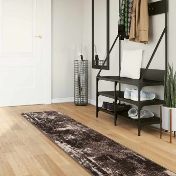 Tappeto Antiscivolo MARSA Nero 50 x 250 cm Poliestere e PVC