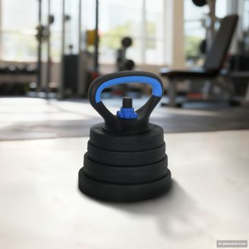 Set di manubri 4-in-1 30 kg Nero e Blu