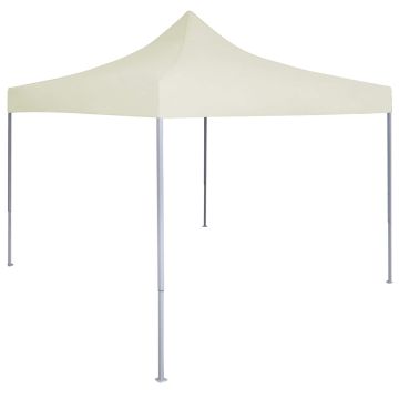 Tenda Party 200 x 200 x 315 cm Crema Tessuto Oxford