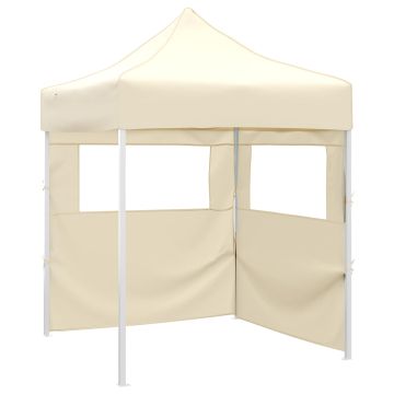 Tenda Party 200 x 200 x 315 cm Crema Tessuto Oxford