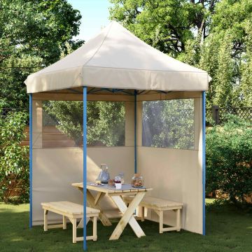 Tenda Party 200 x 200 x 306 cm Beige Tessuto Oxford