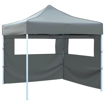 Tenda Party 291 x 291 x 315 cm Antracite Tessuto Oxford