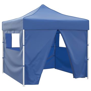 Tenda Party 291 x 291 x 315 cm Blu Tessuto Oxford