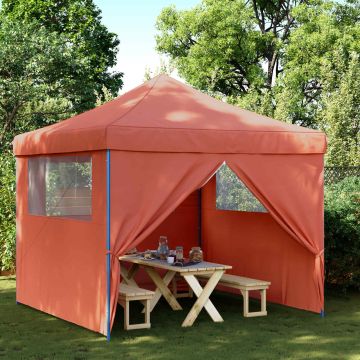 Tenda Party 292 x 292 x 315 cm Terracotta Tessuto Oxford
