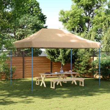 Tenda Party 279 x 410 x 315 cm Beige Tessuto Oxford