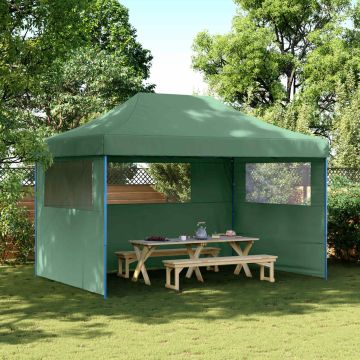Tenda Party 279 x 410 x 315 cm Verde Tessuto Oxford