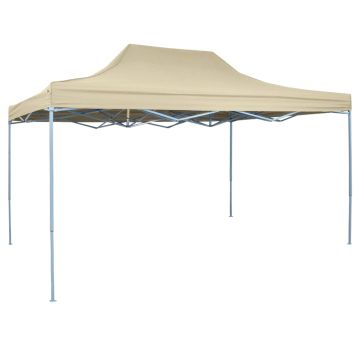 Tenda Party 291 x 431 x 315 cm Crema Tessuto Oxford