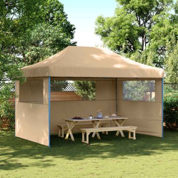 Tenda Party 292 x 440 x 315 cm Beige Tessuto Oxford