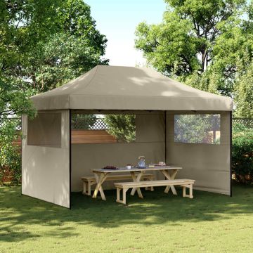 Tenda Party 292 x 440 x 315 cm Tortora Tessuto Oxford