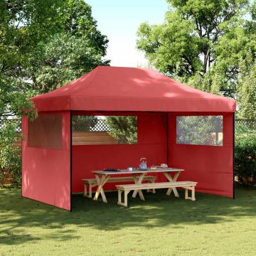 Tenda Party 292 x 440 x 315 cm Borgogna Tessuto Oxford