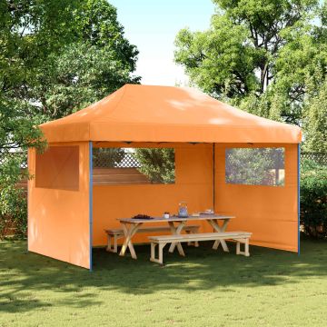 Tenda Party 292 x 440 x 315 cm Arancione Tessuto Oxford