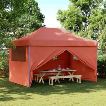 Tenda Party 292 x 440 x 315 cm Terracotta Tessuto Oxford
