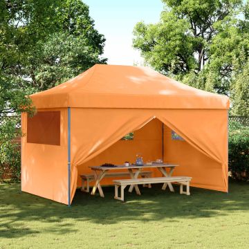 Tenda Party 292 x 440 x 315 cm Arancione Tessuto Oxford