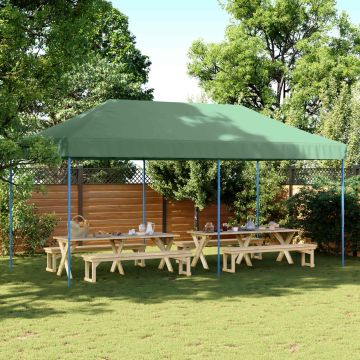 Tenda Party 292 x 580 x 315 cm Verde Tessuto Oxford