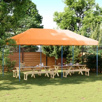 Tenda Party 292 x 580 x 315 cm Arancione Tessuto Oxford