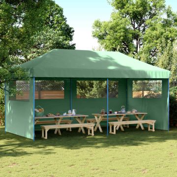 Tenda Party 292 x 580 x 315 cm Verde Tessuto Oxford